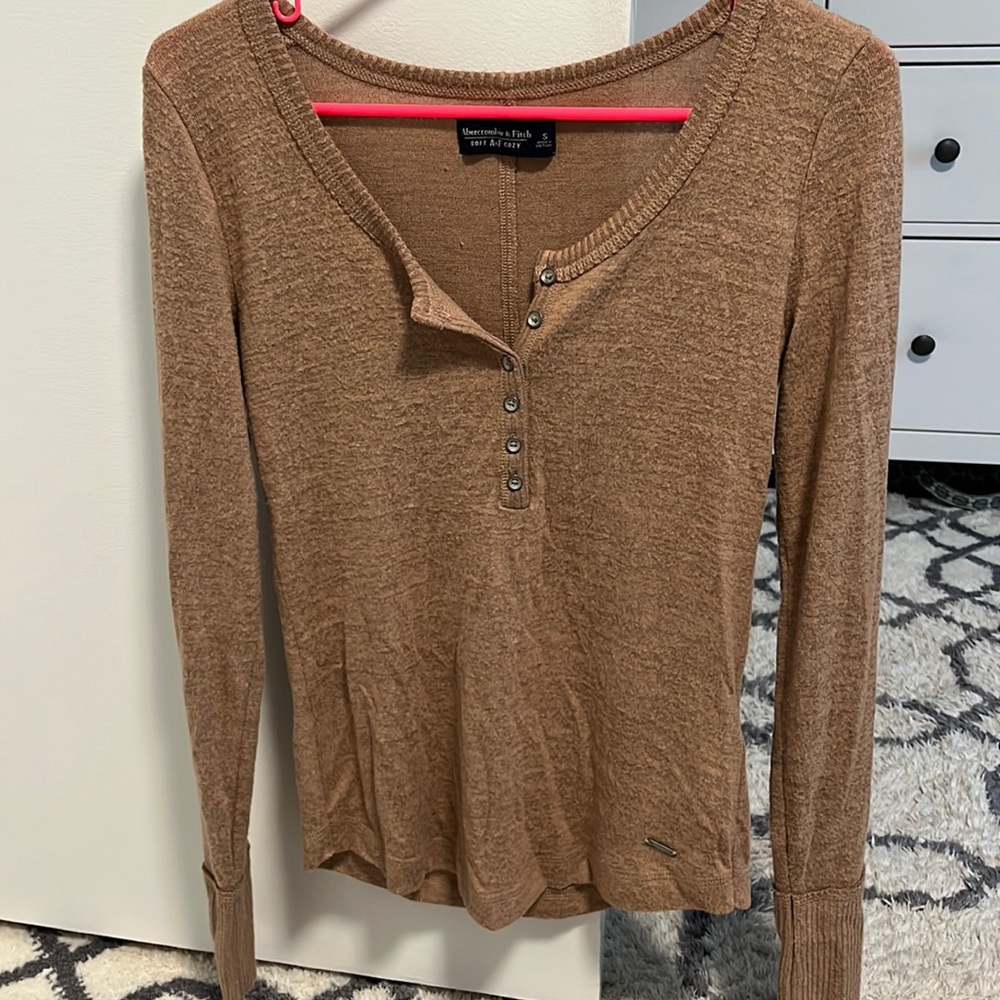 Soft and cozy Henley from Abercrombie